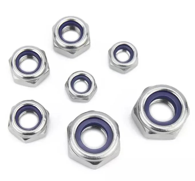 Hexagonal Lock Nut High Strength Anti-Loosening Nut Hexagonal Lock Nut High Strength Anti-Loosening Nut
