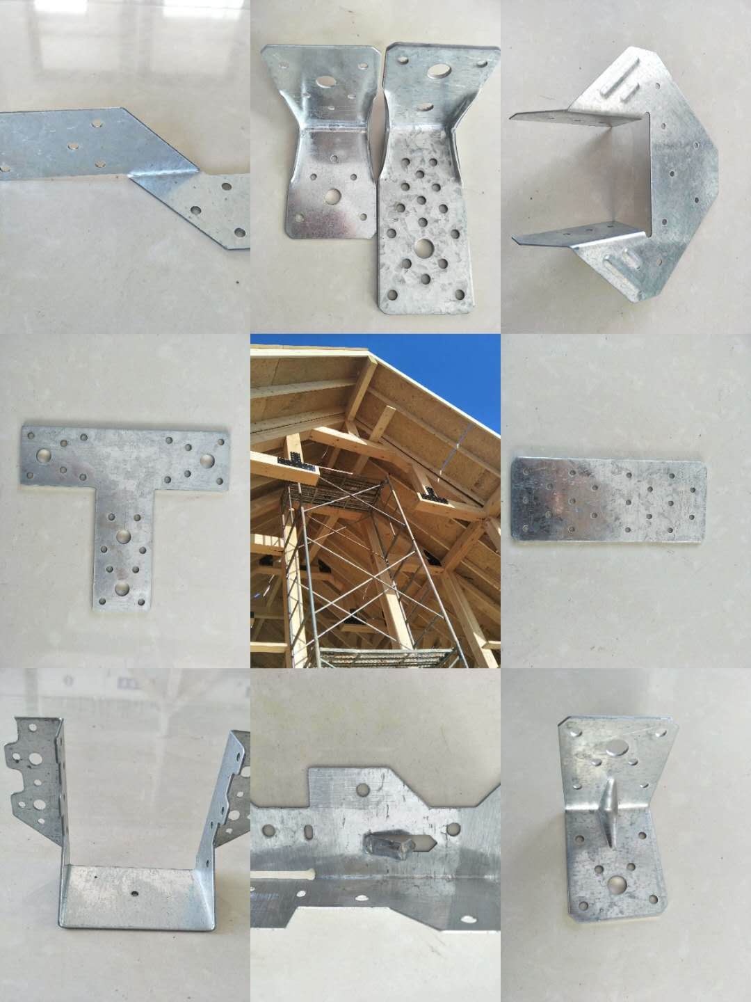 DIY Carbon Steel/Stainless Steel/Zinc Plated Wood Connector for Construction