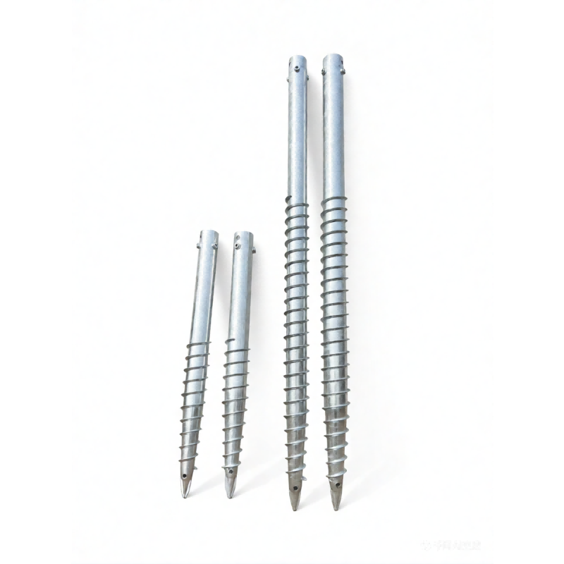 G Ground Screw Hot-Dipped Galvanising Open Tube