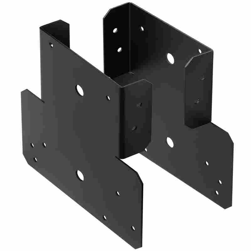 4X4 6X6 8X8 Post to 4X6 Beam Anchor Wood Angle Connector