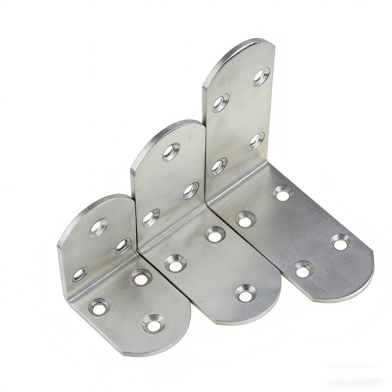 Round Edge L Shape Galvanized Steel Good Quality Angle Brackets Wood Connector Round Edge L Shape Galvanized Steel Good Quality Angle Brackets Wood Connector