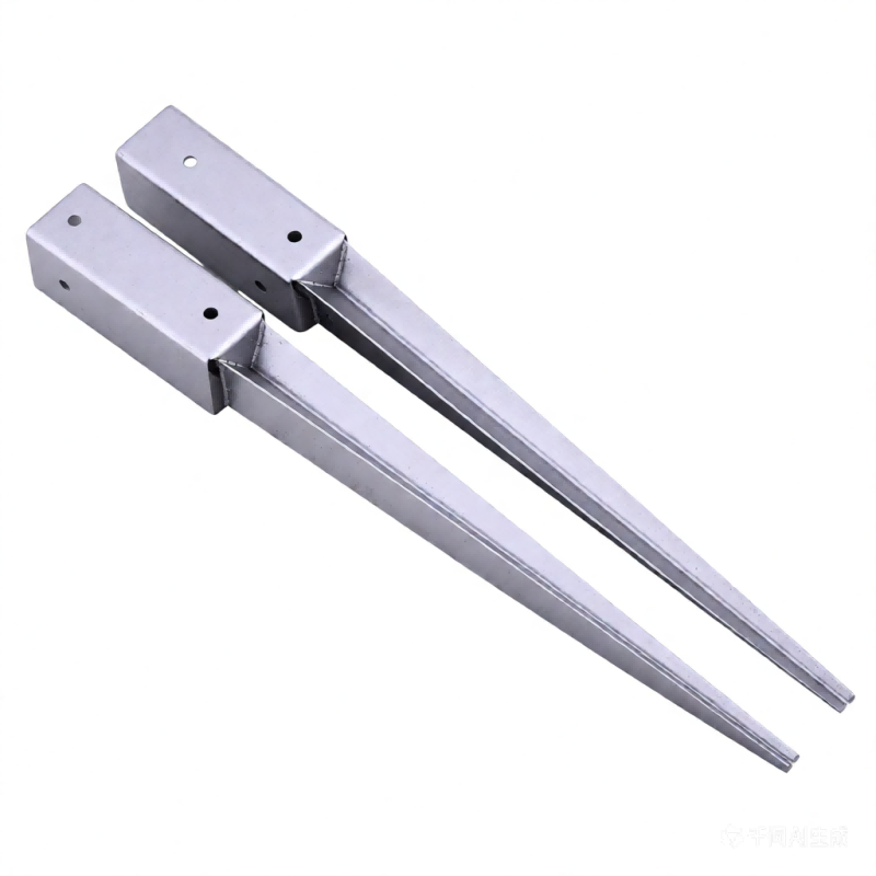 Fence Post Spike Anchor Square HDG or Penatration Galvanising