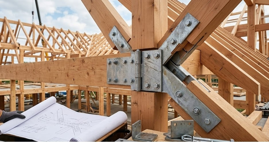 Technický přehled konektorů dřevěných rámů a konstrukční integrity