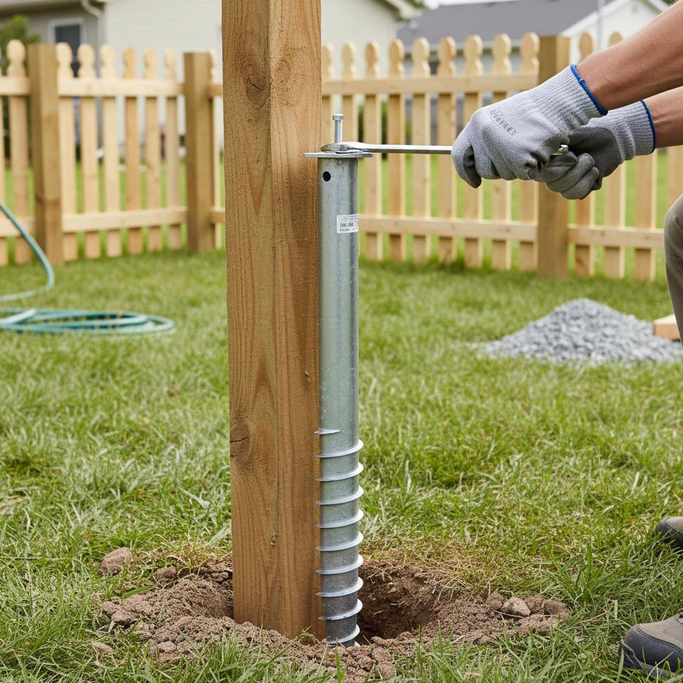 Efficiency in Construction: A Step-by-Step Guide to Installing Ground Screw Anchors