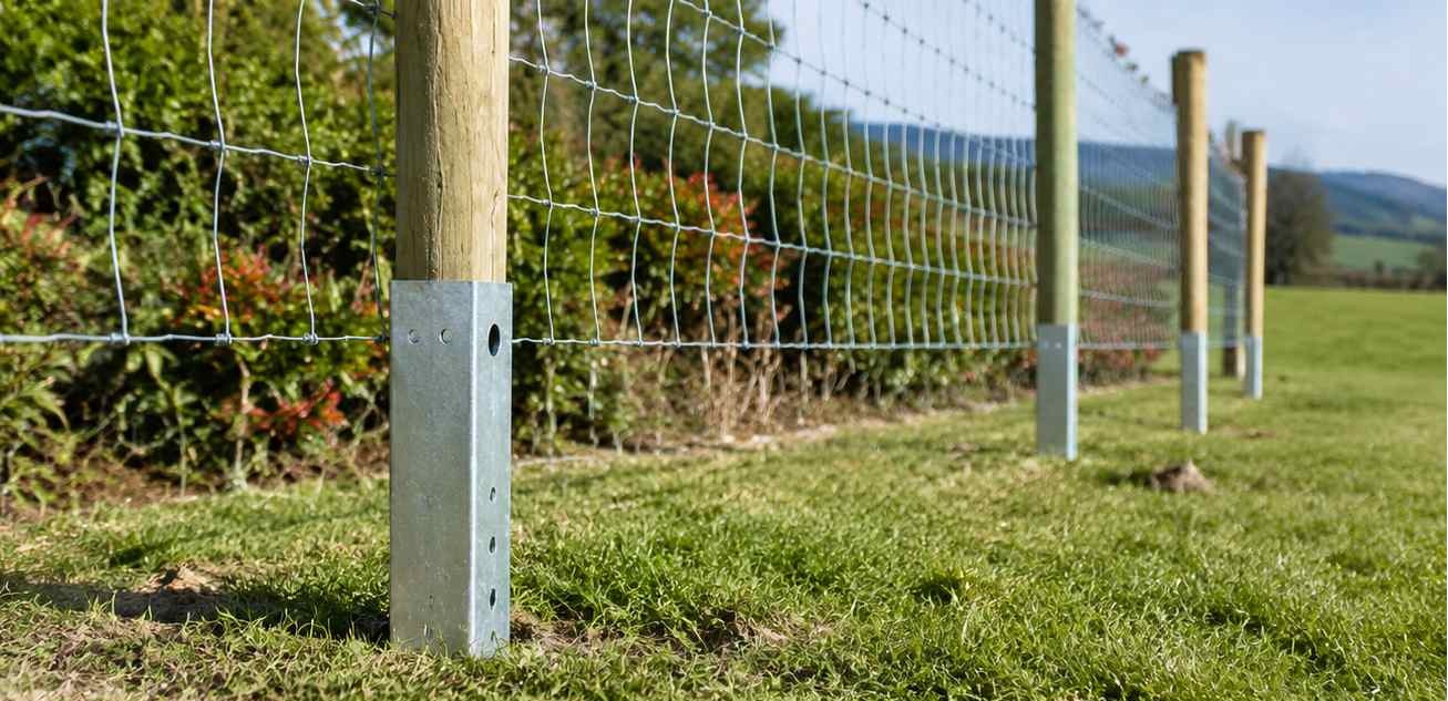 How to Stabilise Fence Post with Ground Post How to Stabilise Fence Post with Ground Post