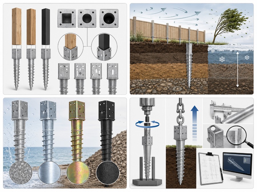 How to Choose Ground Screws for Fence Posts