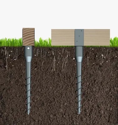 Ground Screws for Fence Posts Under Heavy Loads Ground Screws for Fence Posts Under Heavy Loads